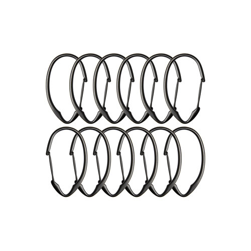 Wayfair Black Shower Curtain Hooks You'll Love in 2023